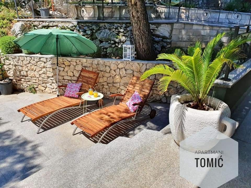 Apartment Tomic 2 Makarska Exteriör bild
