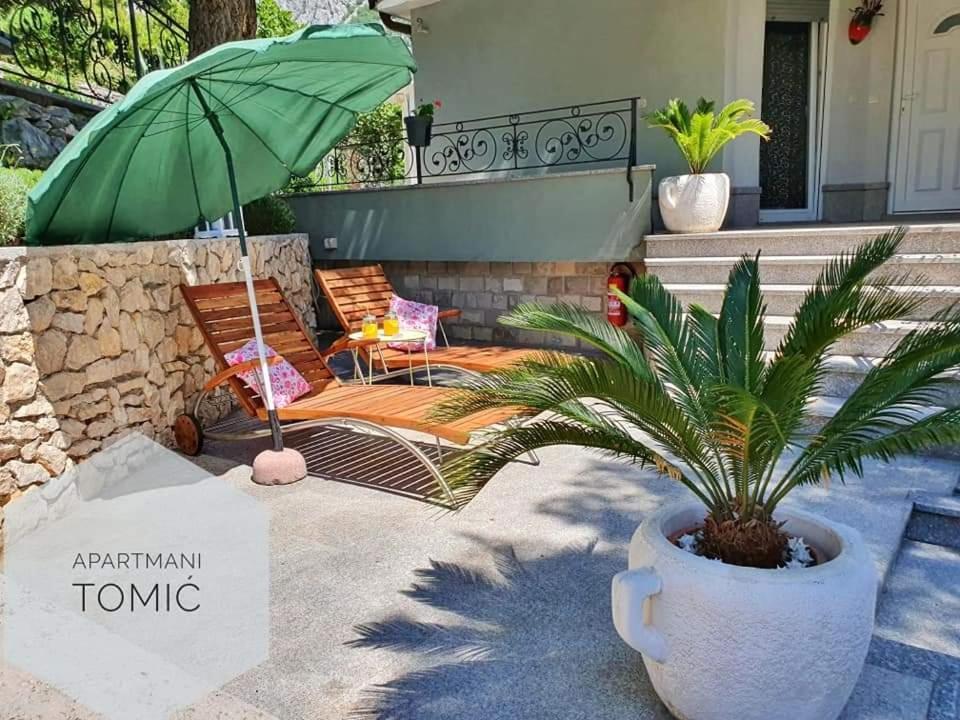 Apartment Tomic 2 Makarska Exteriör bild