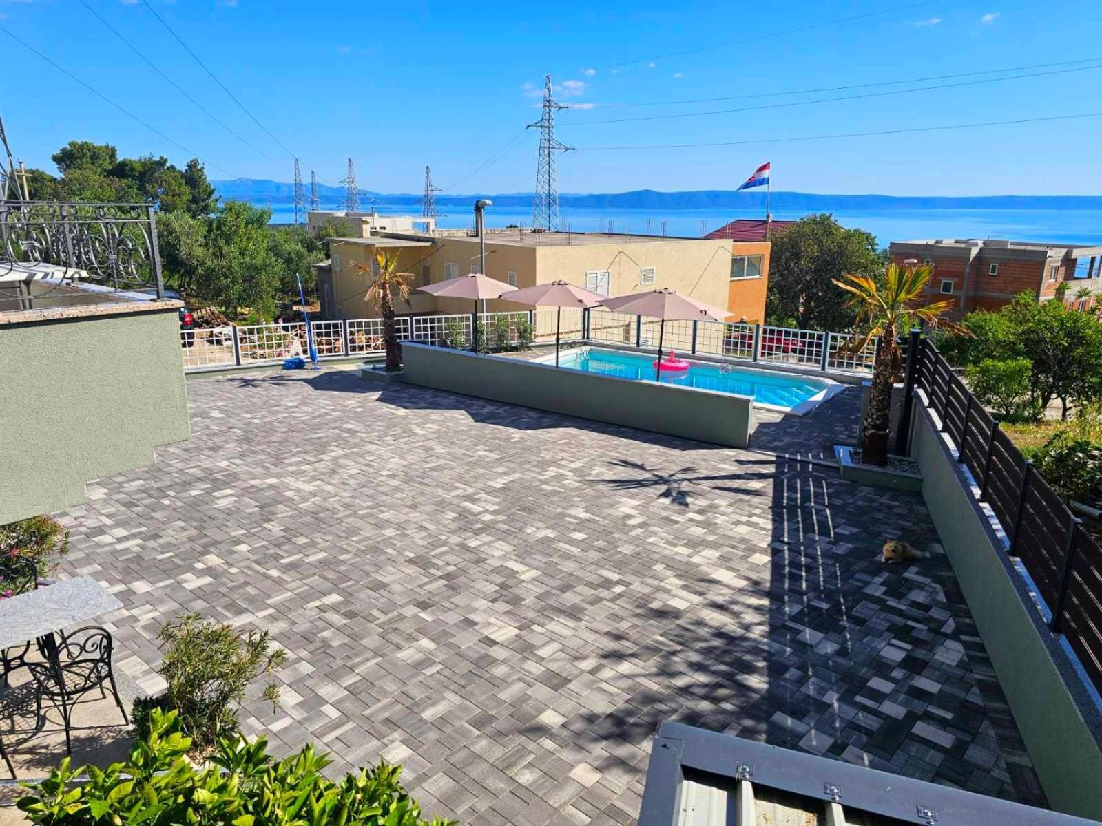 Apartment Tomic 2 Makarska Exteriör bild